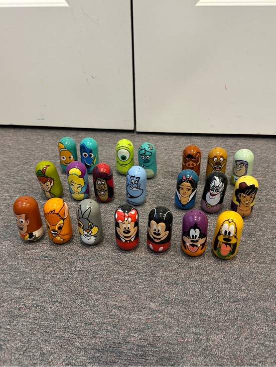 Disney Other - Vintage 2005/2006 Kellogg’s Toys x Disney Wobblers Beanz Lot of 21 Characters